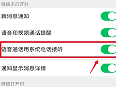 微信语音怎么设置成电话形式接听