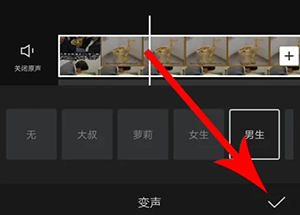 剪映怎么改变自己的声音