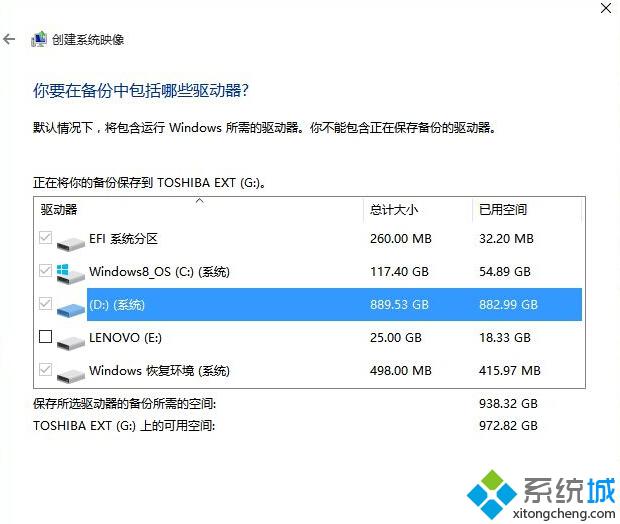 小编教你处理win10系统备份系统C盘时其他磁盘被强制备份的处理步骤