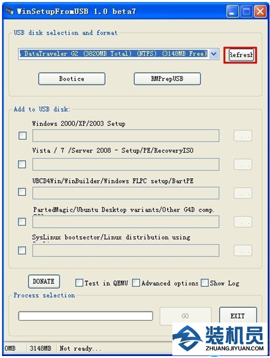 大师传授xp系统U盘安装出现错误提示INF file txtsetup.sif的处理