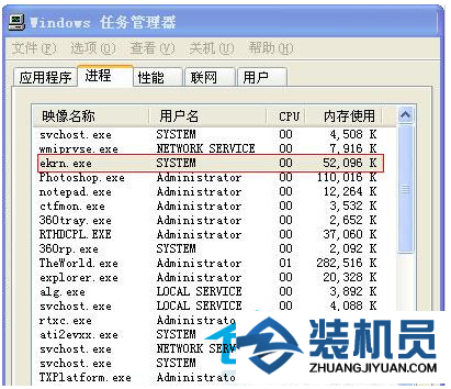 手把手还原xp系统ekrn.exe内存占用100%问题的恢复方案