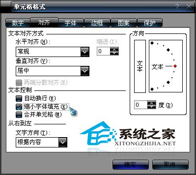 图文帮您xp系统Excel单元格自动调整字号的对策