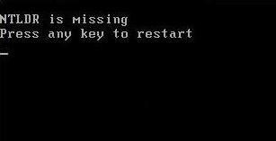 老司机操作xp系统NTLDR is missing Press any key to restart”NTLDR遗失请按