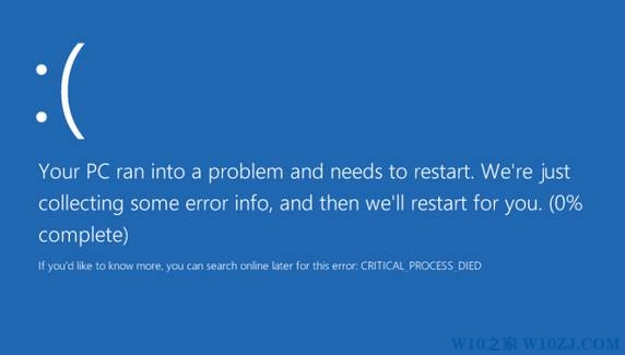 手把手传授win10系统蓝屏 critical process died的具体办法